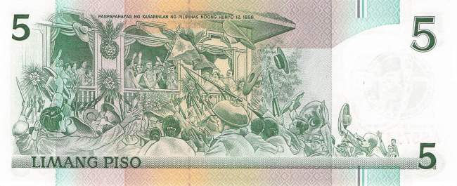 Philippinen 5 Piso 1991 p179